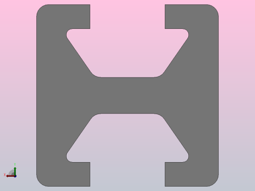 门系列铝型材_AA15-1515-2-200后视缩略图