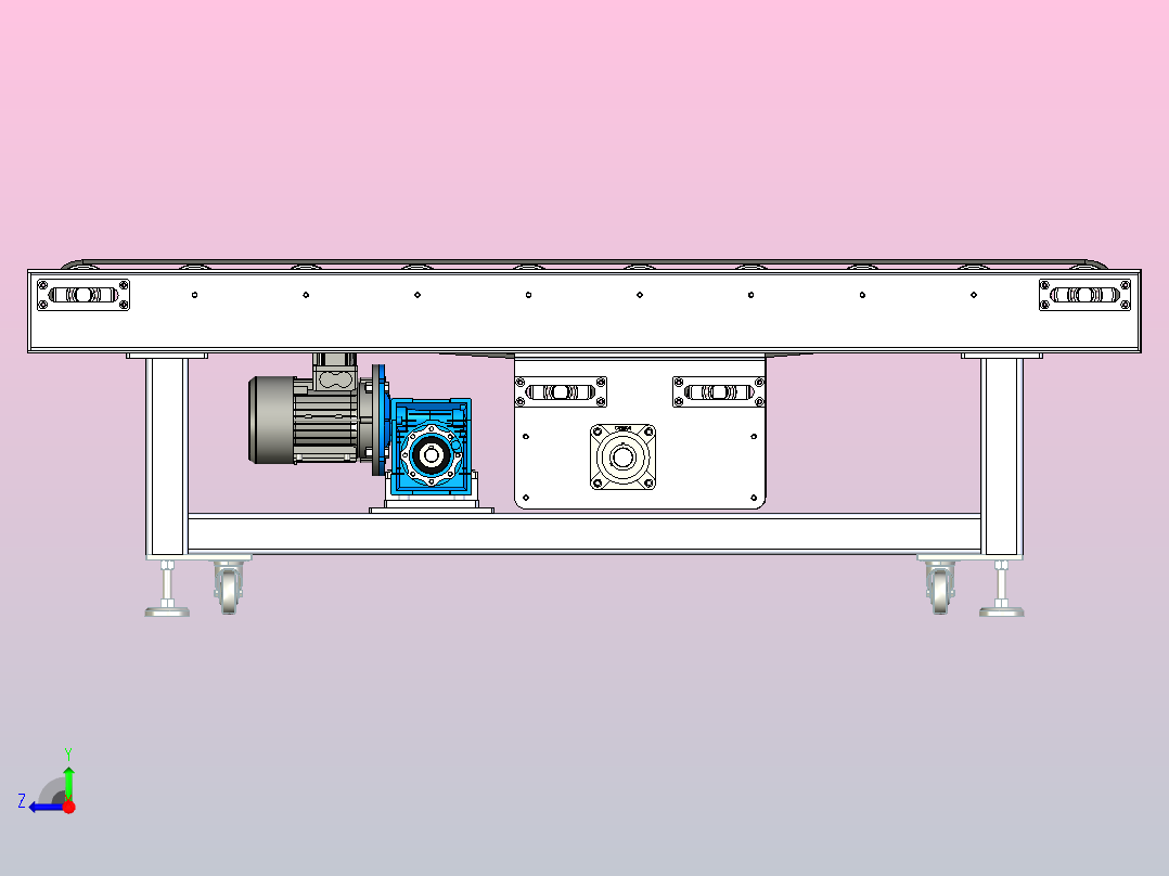 双轨输送机2右视图