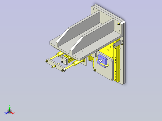 一种简易压入装置正等轴测缩略图