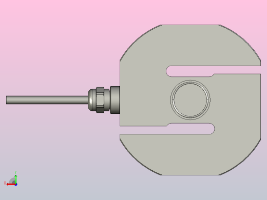 IP68防水不锈钢S型称重传感器500kg 1t，带M12螺纹孔后视缩略图