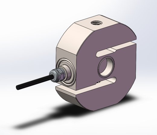IP68防水不锈钢S型称重传感器500kg 1t，带M12螺纹孔缩略图