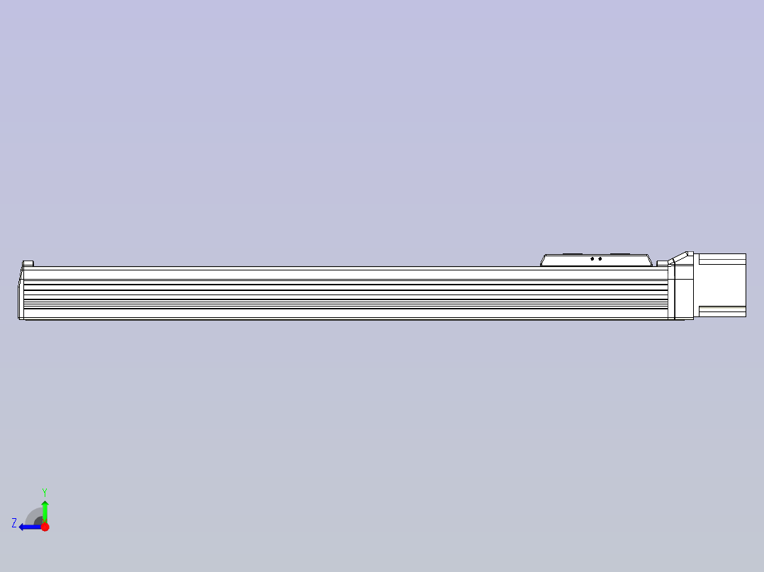 SMD65直连封闭式系列模组[SMD65-G-450L]右视图