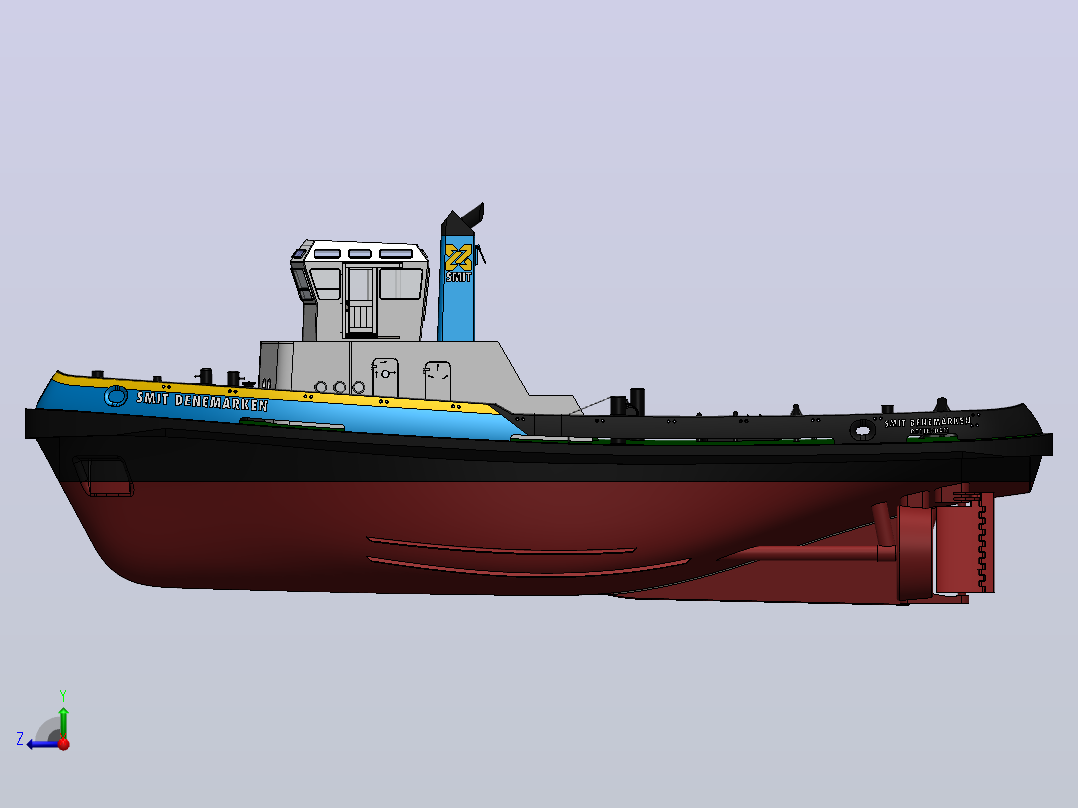 SMIT Denemarken拖船-更新1右视图