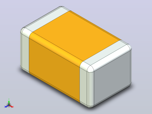 片式电容器封装 （SMD）CAPC1005X60N正等轴测缩略图