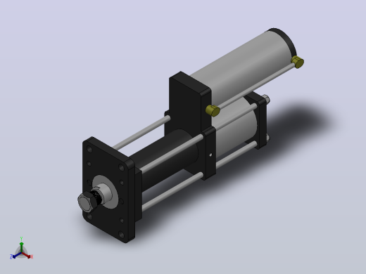 MPT-15T系列标准型[MPT-125-200-10-15T-M1-S2-0°]气压增压缸