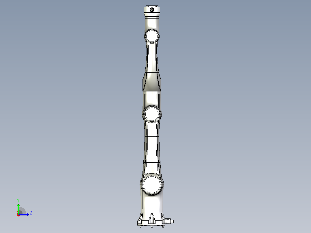 HansRobot_P05 5kg 800_总线末端-IGS左视图
