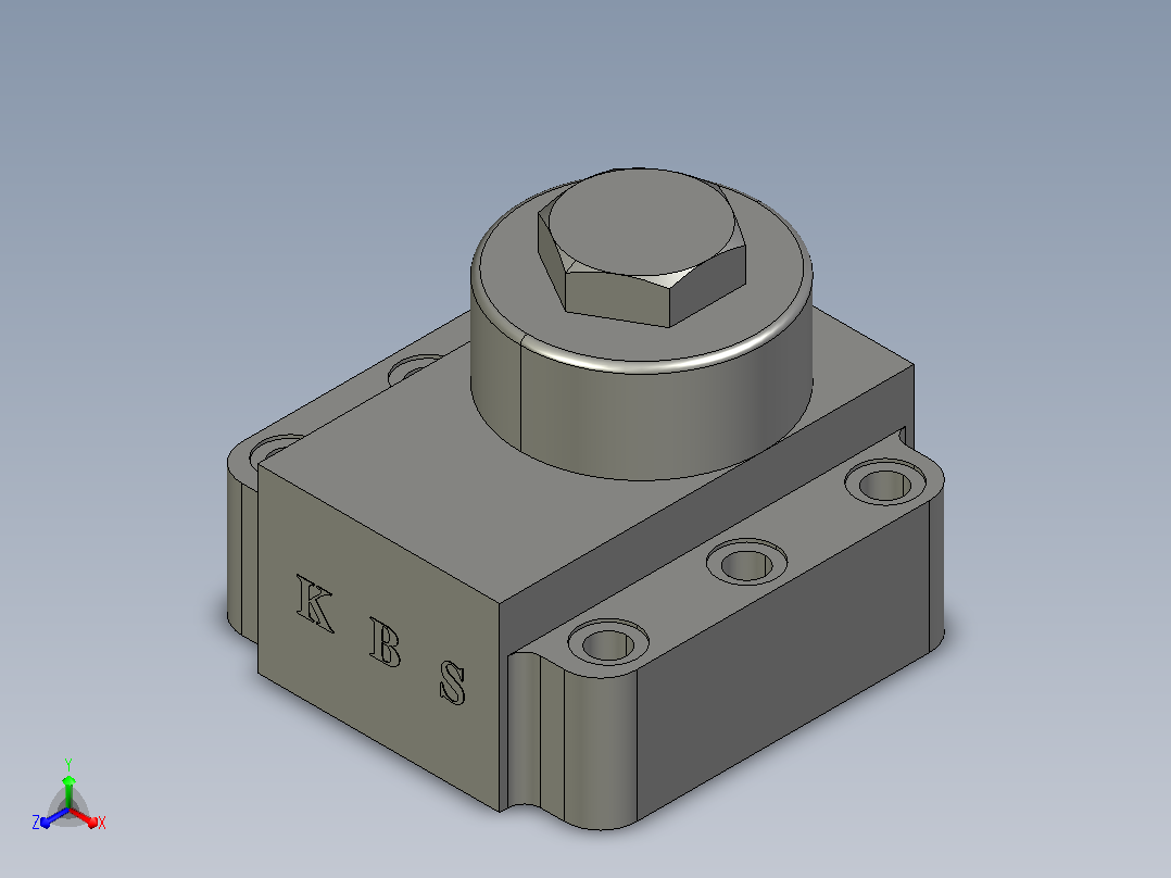 换向阀C RNG-10[CRNG-10]主视图