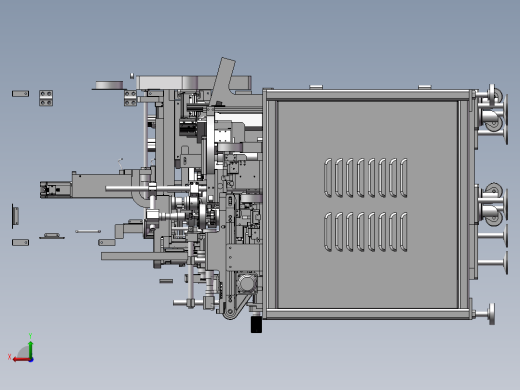 马达自动拧线剪线浸锡测试一体机后视缩略图