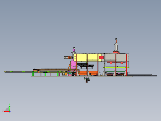 大屏自动真空贴合设备 ProE后视缩略图