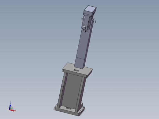 伺服压力机3D图纸 E095