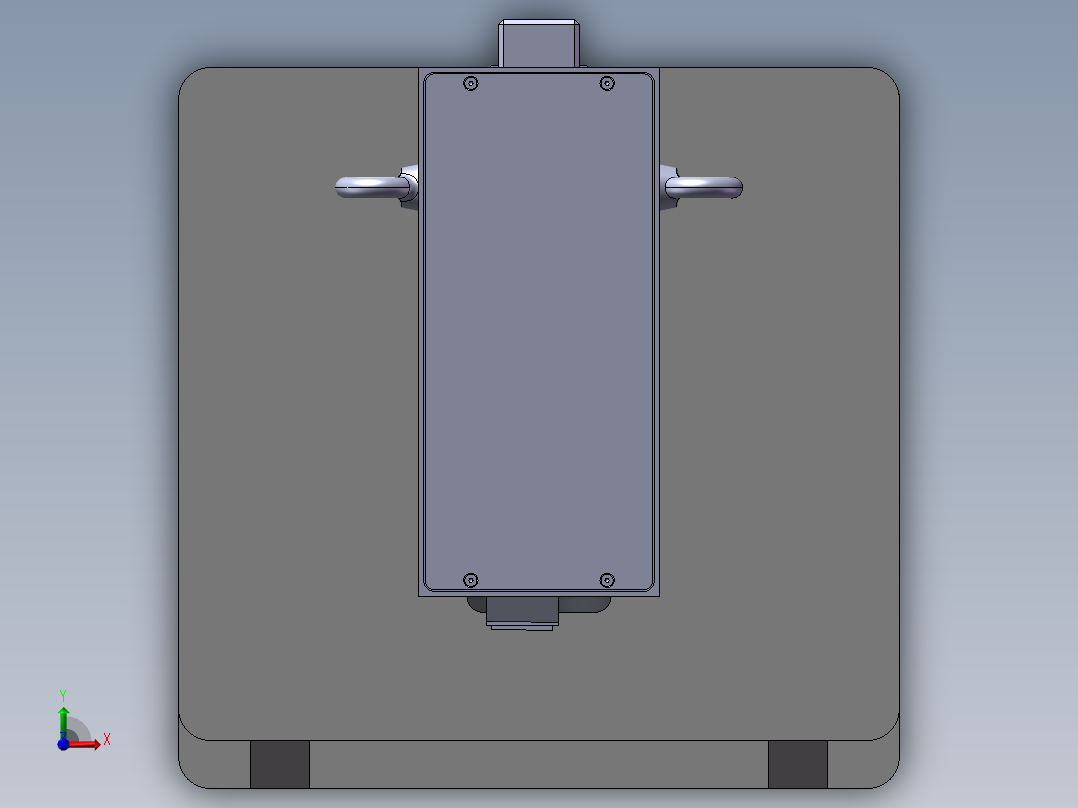 伺服压力机3D图纸 E095前视图