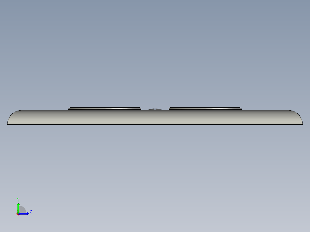 墙上插座左视图