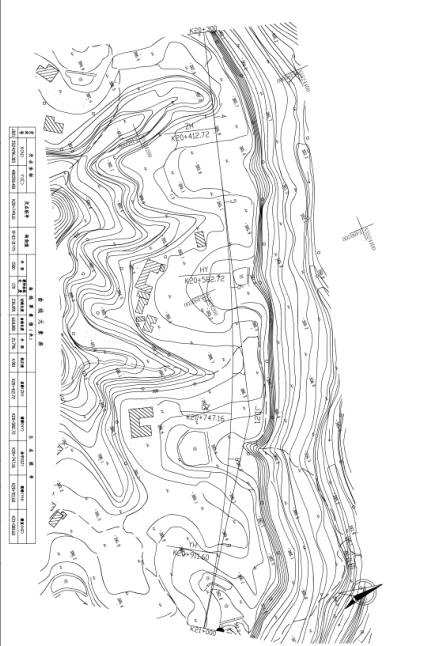 全长为3.36公里双向四车道路基宽度为26m公路Ⅰ级（计算书、CAD图、施工组织设计）