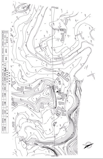 全长为3.36公里双向四车道路基宽度为26m公路Ⅰ级（计算书、CAD图、施工组织设计）