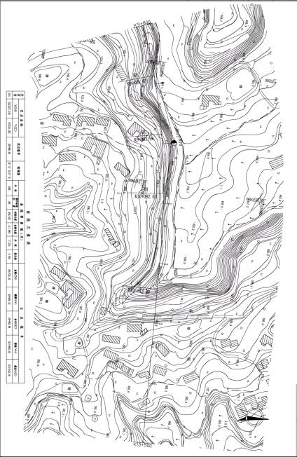 全长为3.36公里双向四车道路基宽度为26m公路Ⅰ级（计算书、CAD图、施工组织设计）