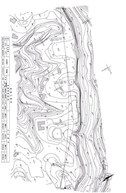 全长为3.36公里双向四车道路基宽度为26m公路Ⅰ级（计算书、CAD图、施工组织设计）缩略图