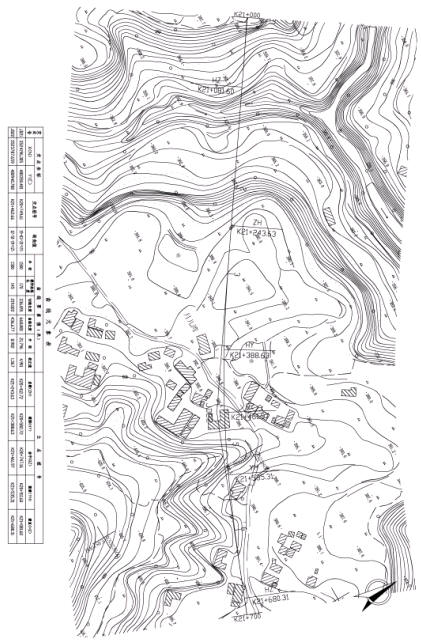 全长为3.36公里双向四车道路基宽度为26m公路Ⅰ级（计算书、CAD图、施工组织设计）