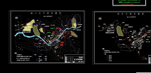 某电站施工图纸缩略图