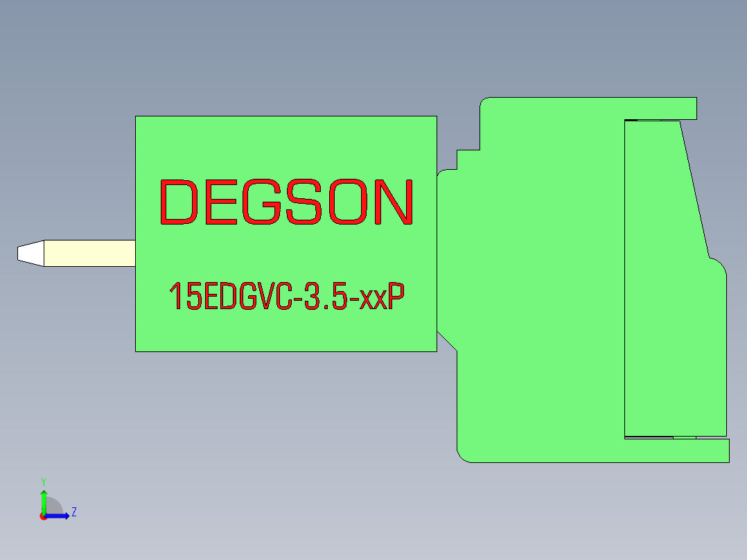 15EDG-3.5-8P(V-V)SLDASM左视图