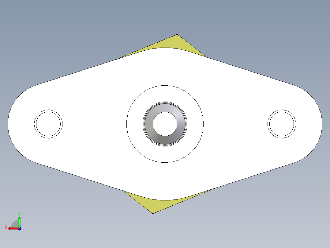 阀门（含工程图）后视图