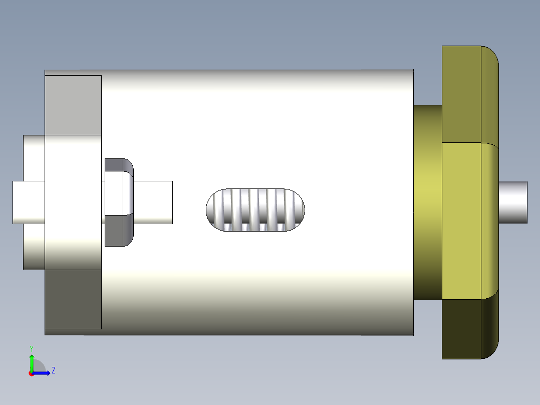 阀门（含工程图）左视图