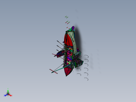 航海大型多人救生船