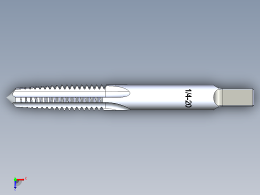 标准英制丝锥-Hand Tap 1-4 20 N1.x_t俯视缩略图