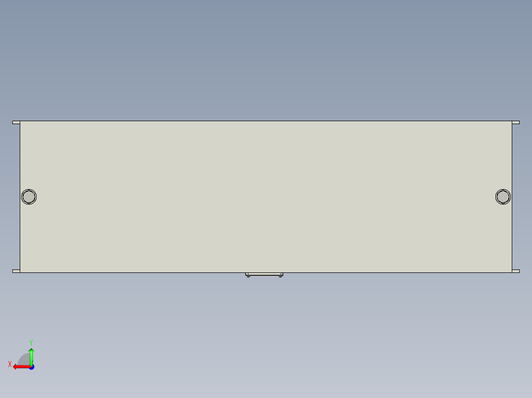 电加热器后视图