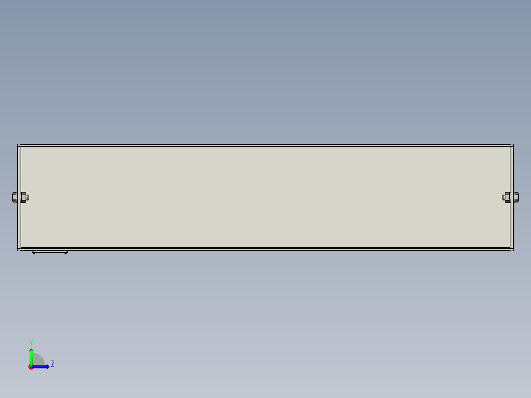 电加热器左视图