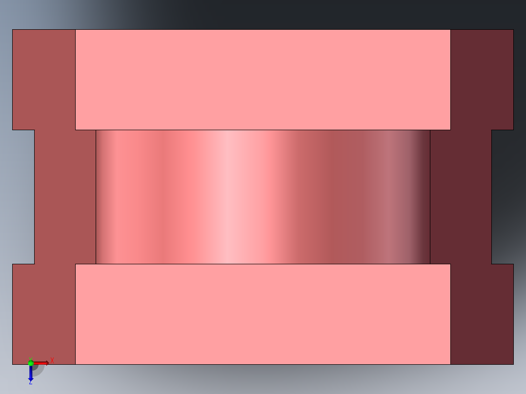 S6 联动板俯视图