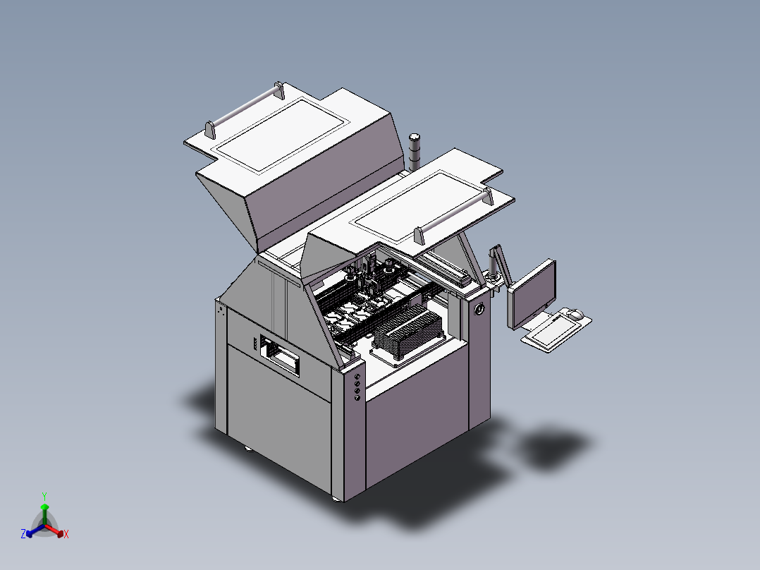 自动装配机stp 3正等轴测图