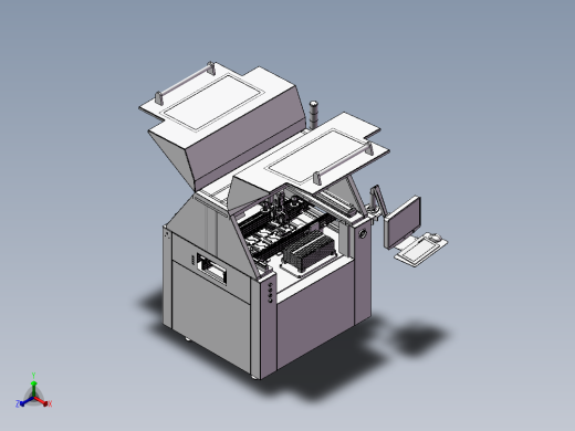 自动装配机stp 3正等轴测缩略图