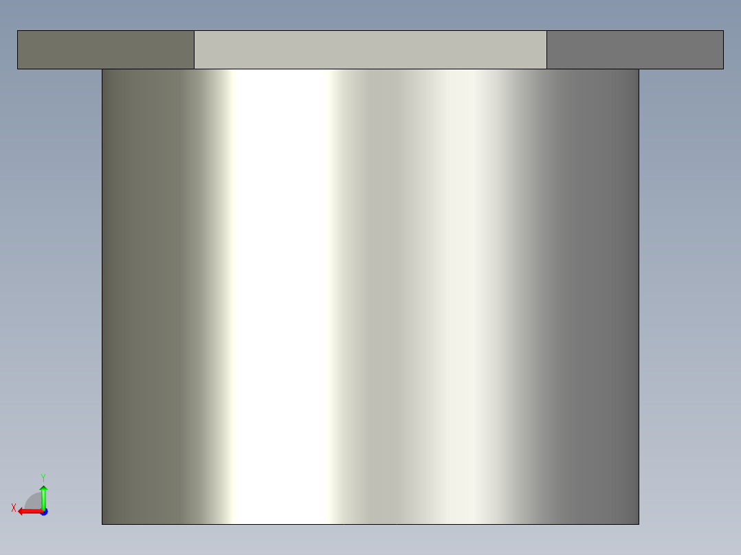 船舶管路系统SeaCor_ReducerBushing_FPTxSPIG_37J138167_1.25in x 0.75in后视图