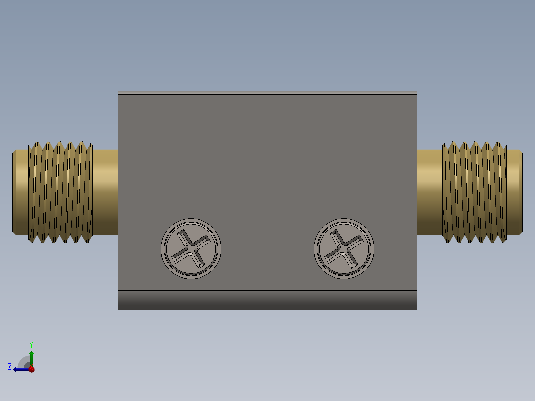 SMA接口34右视图