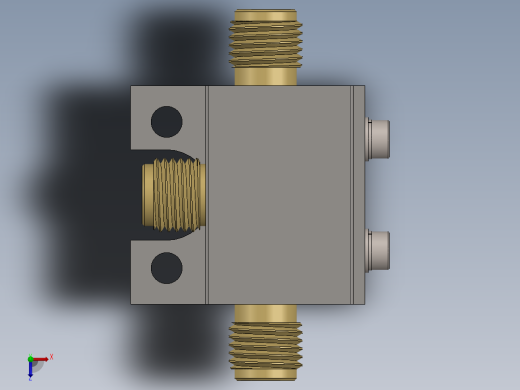 SMA接口34俯视缩略图