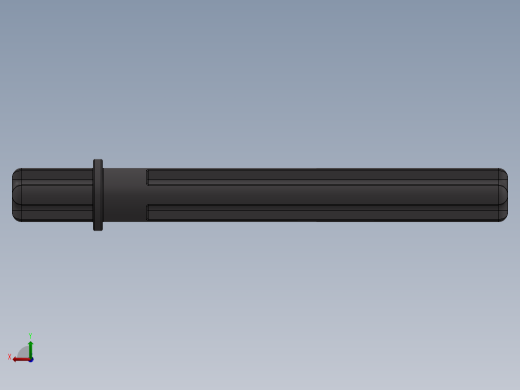 乐高机械组车桥-32209 DkStone Technic Axle 5.5 with Stop后视缩略图