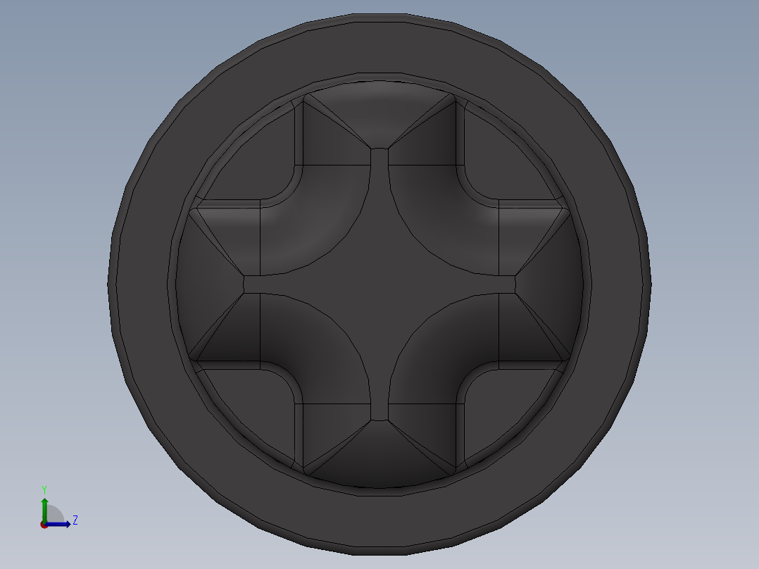 乐高机械组车桥-32209 DkStone Technic Axle 5.5 with Stop左视图