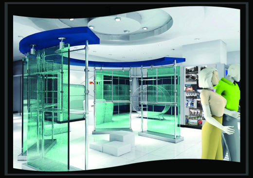 ([北京]某大型商场专卖店装修图)缩略图