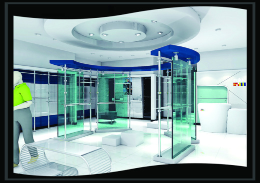 ([北京]某大型商场专卖店装修图)缩略图