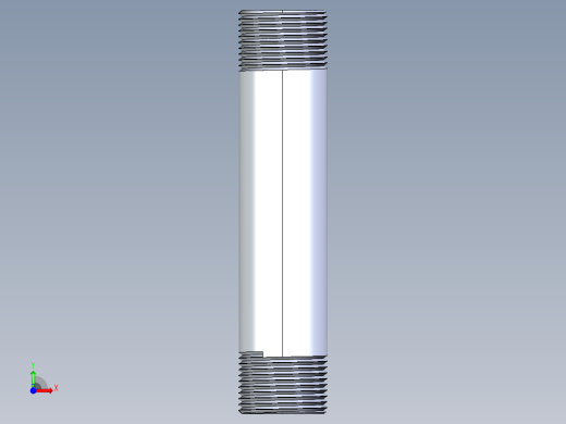 CPVC管件33-Sch80_Nipple_MPTxMPT_9861-138_1in x 6in前视缩略图