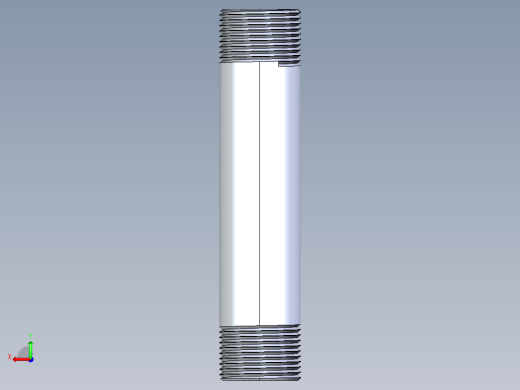 CPVC管件33-Sch80_Nipple_MPTxMPT_9861-138_1in x 6in后视缩略图