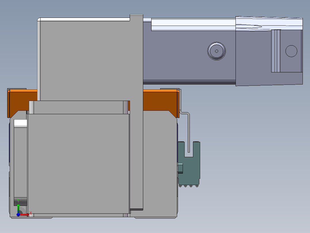 MCB同步带全封闭MCB10-LU-100W前视图