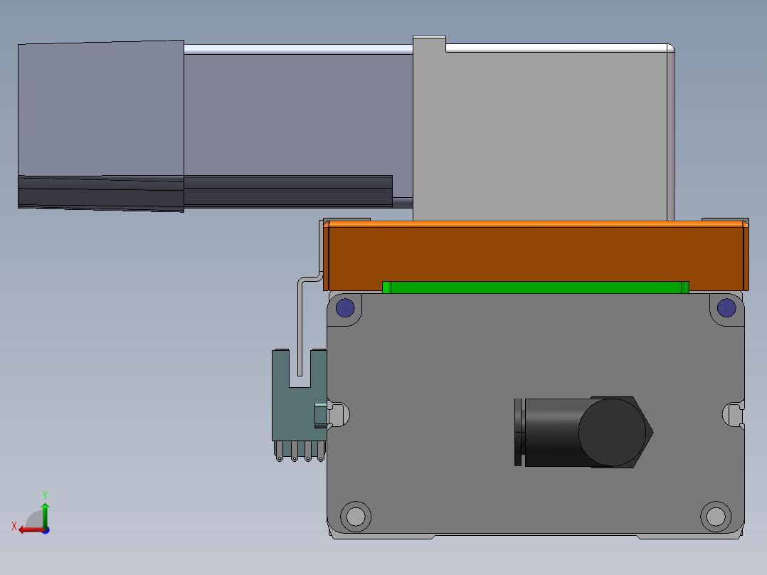 MCB同步带全封闭MCB10-LU-100W后视图