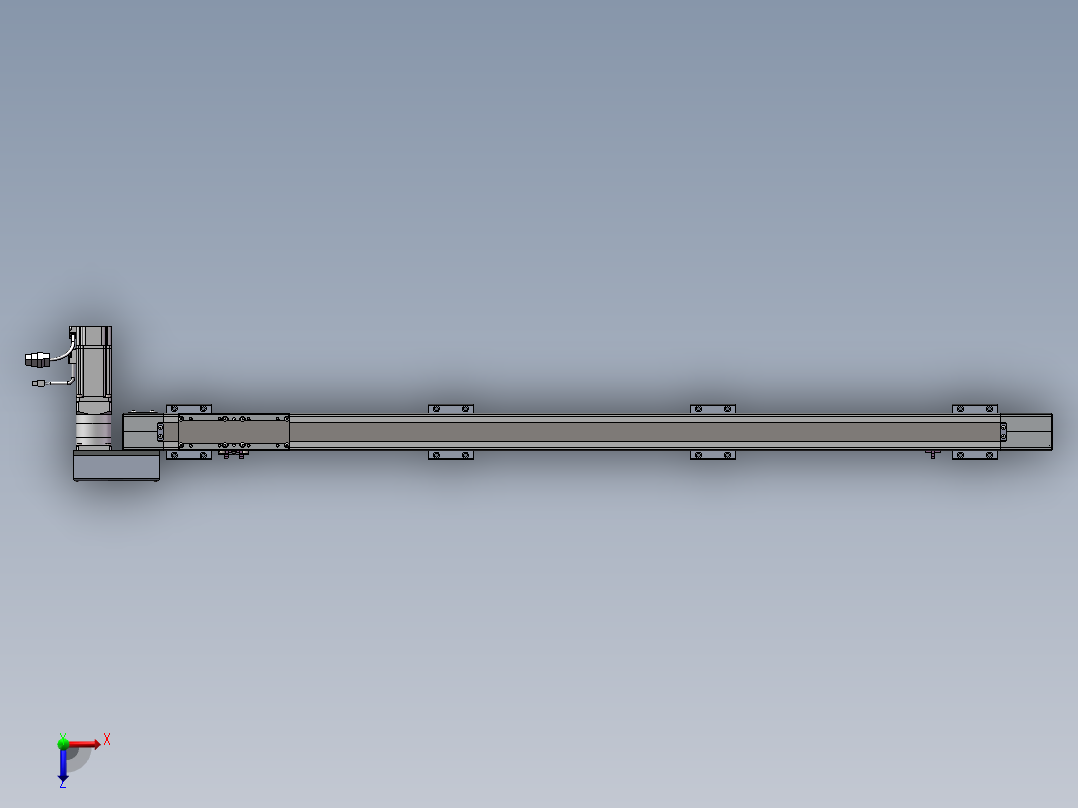 欧规同步带GTB65-R-400W俯视图