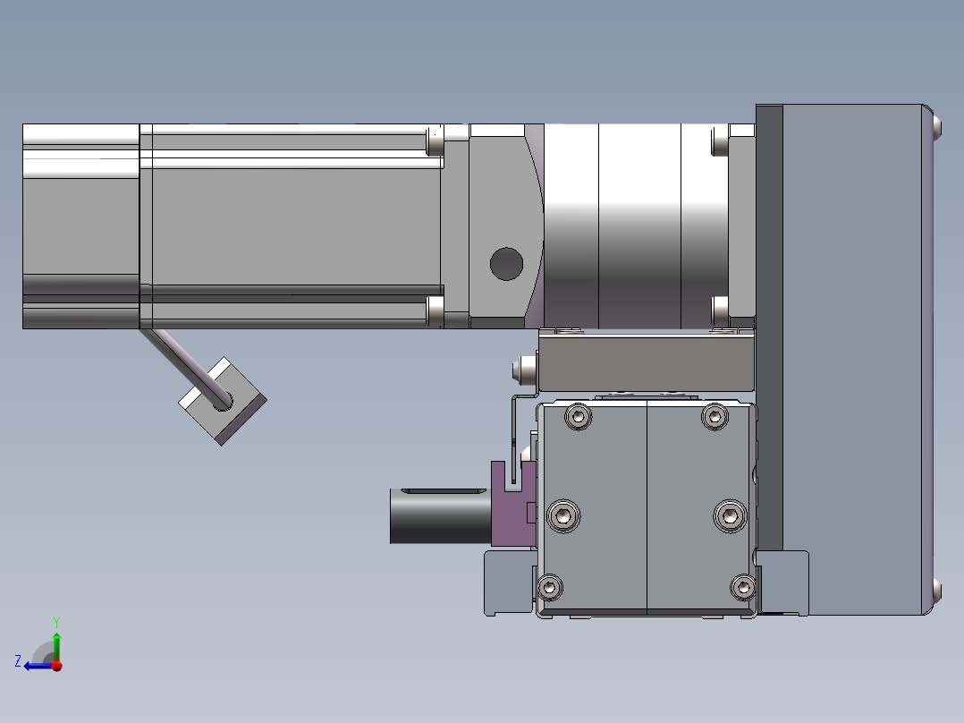 欧规同步带GTB65-LUT-400W右视图