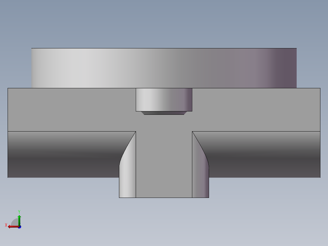 油泵密封盖 40+24.4.8+02后视图