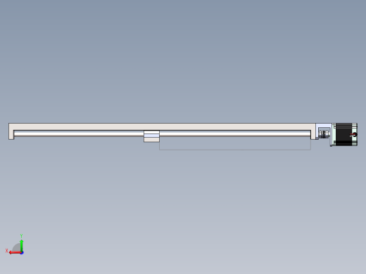 伺服 联轴器 丝杆（直径20mm 行程1600mm）后视缩略图