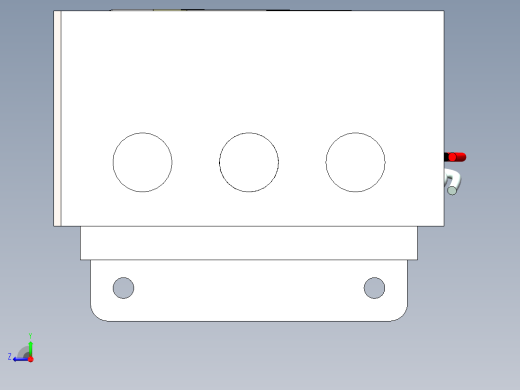 伺服 联轴器 丝杆（直径20mm 行程1600mm）右视缩略图