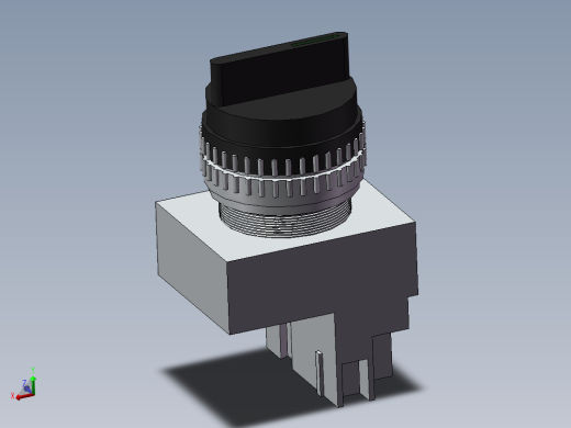 旋钮开关YW1S-2E10(自锁二档开关)