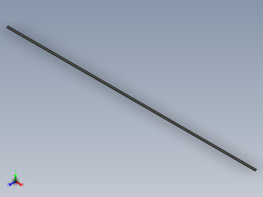 型材-BR PVC PROTECTIVE PANE PROFILE PART B 3842519567.STEP正等轴测缩略图